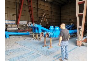 螺旋型輸送機工程案9