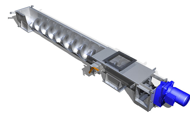 有軸螺旋輸送機和無軸螺旋輸送機不同之處